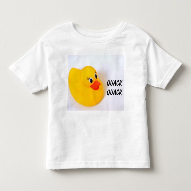 De Bebé Camiseta Quack (Anverso)