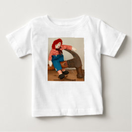 De Bebé Camiseta Raggedy Andy carpintero martillo