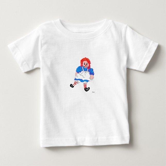 De Bebé Camiseta Raggedy Ann (Anverso)