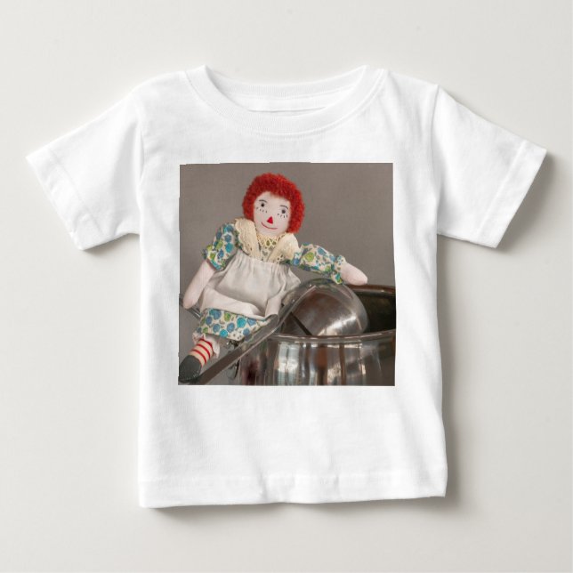 De Bebé Camiseta Raggedy Ann hornea galletas (Anverso)