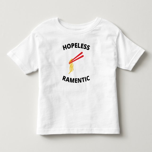De Bebé Camiseta Ramenótica sin esperanza (Anverso)
