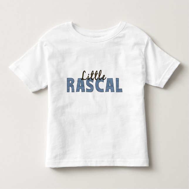 De Bebé Camiseta Rascal (Anverso)