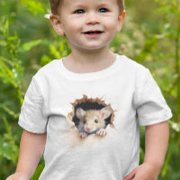 Camiseta Ratón Pequeño Pálido Espiando