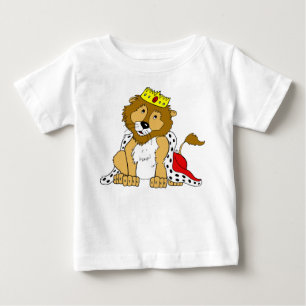 De Bebé Camiseta real del león