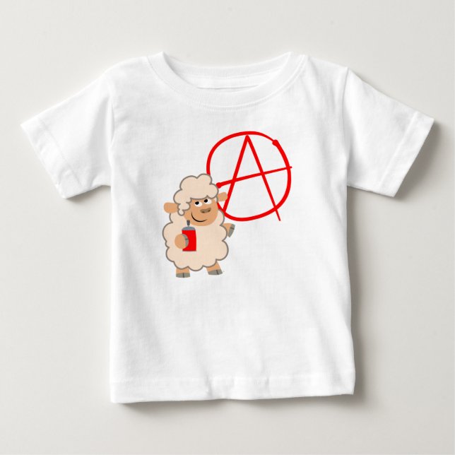 De Bebé Camiseta Rebelde Personalizado Camiseta (Anverso)