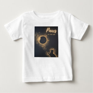 De Bebé Camiseta recorre el arte del gato celestial del so