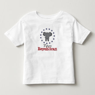 De Bebé Camiseta republicana futura del niño del elefante