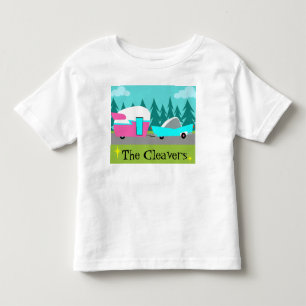 De Bebé Camiseta retra adaptable del campista/del remolque
