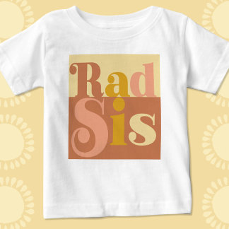 De Bebé Camiseta Retro Infantil Hermana Genial