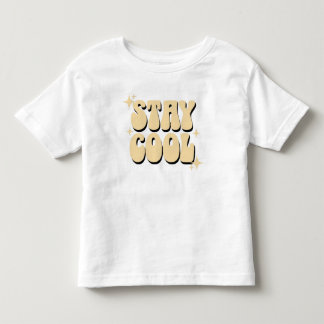 De Bebé Camiseta Retro 'Mantén la Calma' – Vibra Vintage d