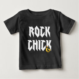 De Bebé Camiseta Rock Chick