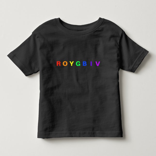 De Bebé Camiseta ROY G. BIV (Anverso)