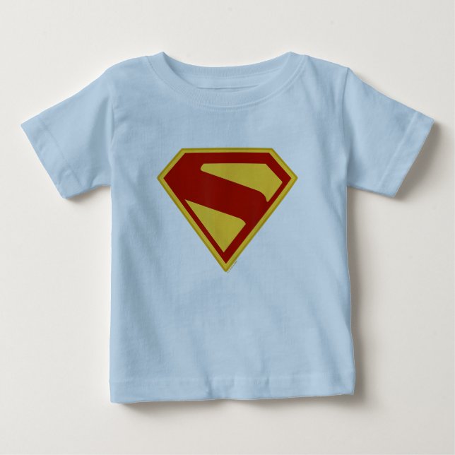 De Bebé Camiseta S-Shield SUPERMAN (Película 2025) (Anverso)