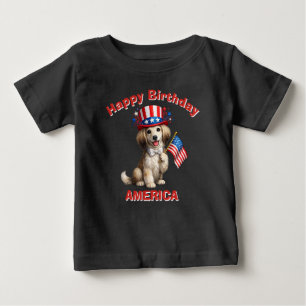 De Bebé Camiseta Saluki (2aa) Patriótico Niño