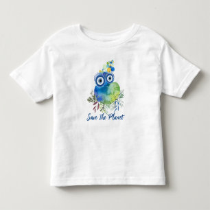 De Bebé Camiseta Salva El Planeta