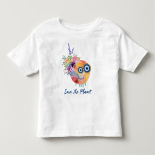 De Bebé Camiseta Salva El Planeta