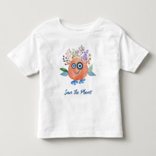 De Bebé Camiseta Salva El Planeta