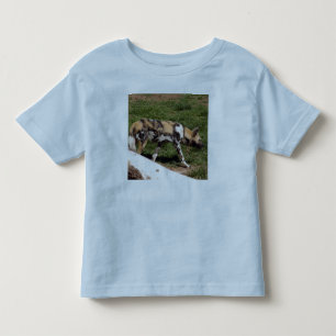 De Bebé Camiseta salvaje africana Dog-011