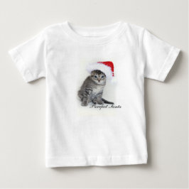 De Bebé Camiseta Santa perfecta