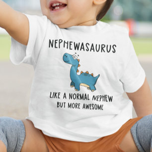De Bebé Camiseta Sobrino Dinosaurio Kids Camiseta Sobrinos