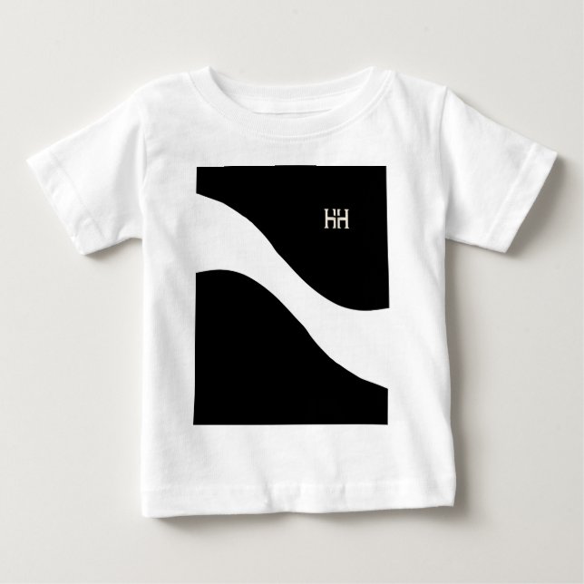 De Bebé Camiseta Suave y Clásica (Anverso)