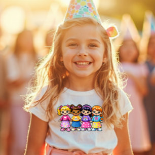 De Bebé Camiseta Super Amigas Y2K para niñas lindas