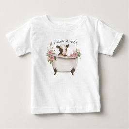 De Bebé Camiseta superior Cow Baby Funny