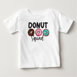De Bebé Camiseta temática del Fiesta coincidente del grup