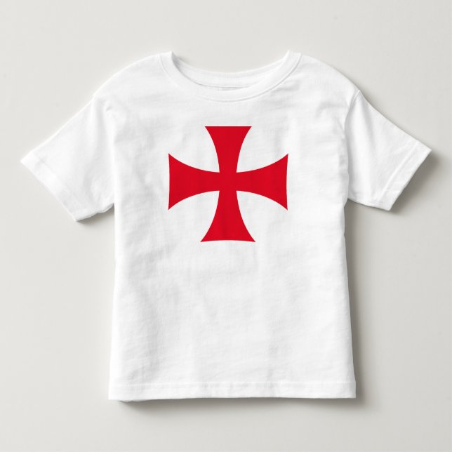 De Bebé Camiseta Templaria para Niño (Anverso)