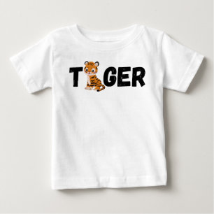 De Bebé Camiseta TIGER