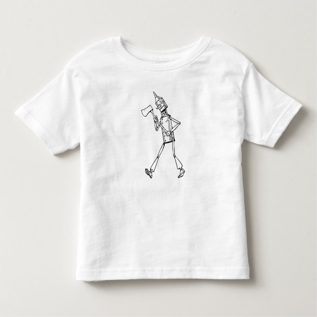 De Bebé Camiseta Tin Man (Anverso)