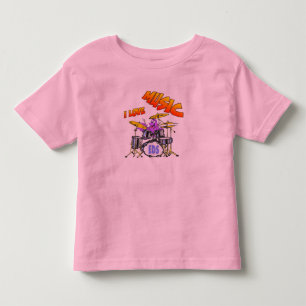 De Bebé Camiseta Toddler del pulpo musical