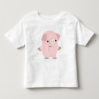 De Bebé Camiseta tranquila Personalizado Pig personalizado