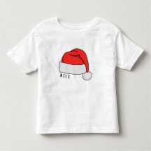 Camiseta traviesa o Niza del niño - blanco