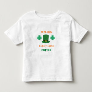 De Bebé Camiseta trébol irlandés afortunado Irlanda
