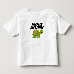 De Bebé Camiseta TURTLEY AWESOME
