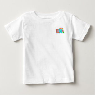 De Bebé camiseta Uni-Cheetah