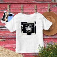 Camiseta Vaca Sagrada Estampado Animal