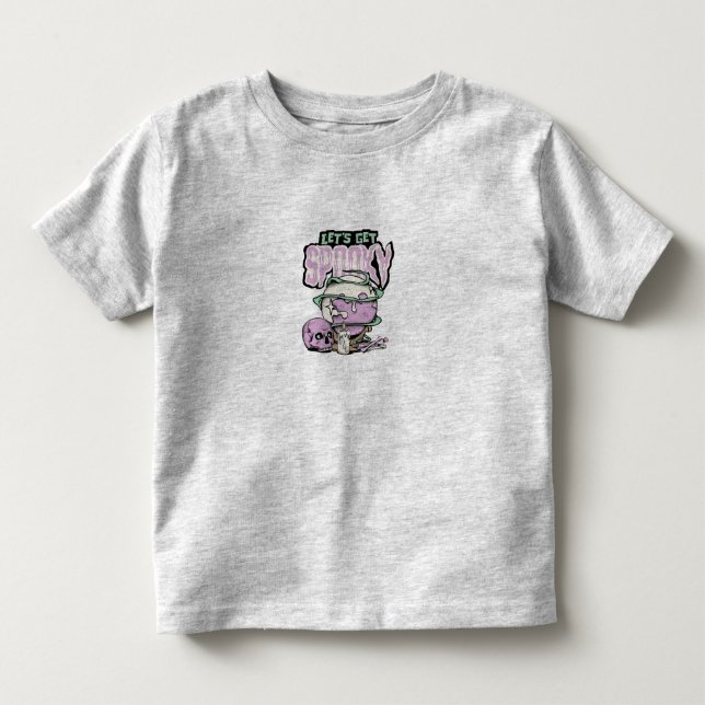 De Bebé Camiseta Vamos a Asustarnos (Anverso)