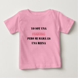 De Bebé Camiseta yo soy una princesa