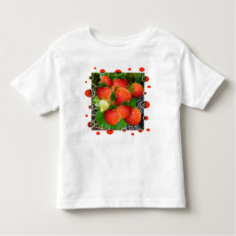 De Bebé Camiseta YUMMY STRAWBERRYS