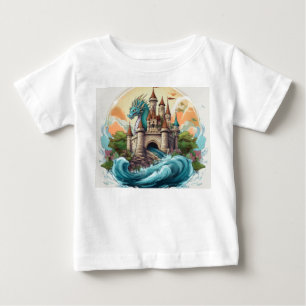 De Bebé Castillo mágico y camiseta Dragon