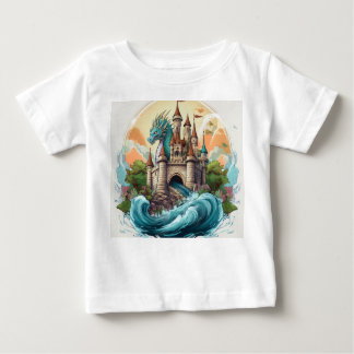 De Bebé Castillo mágico y camiseta Dragon