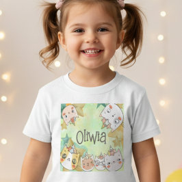 De Bebé Caticorn mágico Camiseta Toddler