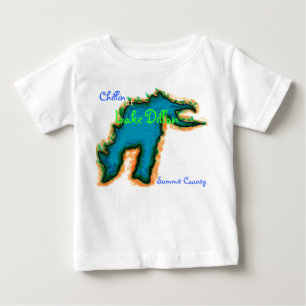 De Bebé Chillin en la camiseta infantil del Lago Dillon
