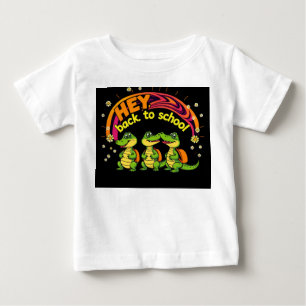De Bebé Cocodrilos para bebés retro regresan a la camiseta