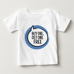 De Bebé "Compre uno, consiguen una" camiseta infantil