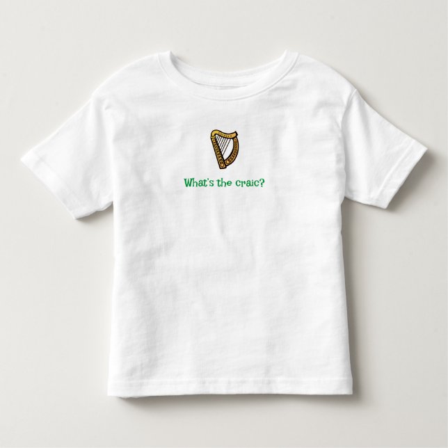 De Bebé Craic todxs camiseta (Anverso)
