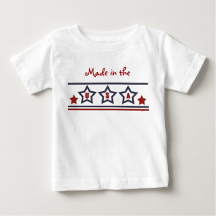 De Bebé Curiosa Camiseta Infantil Hecha En EEUU