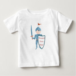 De Bebé Cute knight baby boy camiseta personalizada